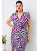 Платье артикул: 1-2532 салат/фиолет от Romanovich Style - вид 3