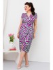 Платье артикул: 1-2532 салат/фиолет от Romanovich Style - вид 4