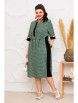 Платье артикул: 1-2637 зелёный от Romanovich Style - вид 1