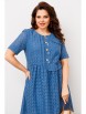 Платье артикул: 1-1951 светло-синий от Romanovich Style - вид 3