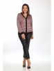 Кофта, джемпер артикул: 2532/1 черный с розовым от LadyStyleClassic - вид 3