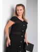 Платье артикул: 7801 черный от TVIN - вид 3