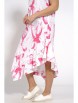 Платье артикул: 2205 бело-розовое от Медея - вид 6