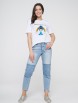 Майка,футболка артикул: Фуфайка (футболка) женская BY201-30001/6 от Newvay - вид 2