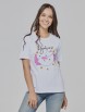 Майка,футболка артикул: Фуфайка (футболка) женская BY201-30001/13 от Newvay - вид 1