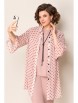 Брючный костюм артикул: 1327 пудрово-розовый от VOLNA - вид 3