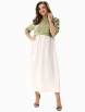 Платье артикул: 424-005 яблоко+белый от MALI - вид 5