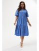 Платье артикул: 424-029 голубой от MALI - вид 1