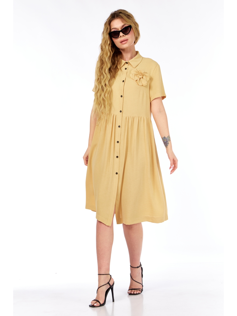 Платье 446 песочный 7537₽