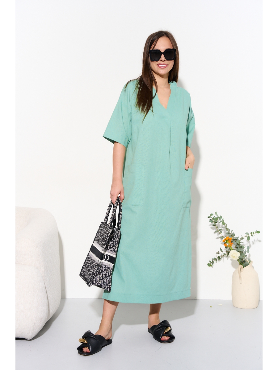 Платье 10021 мятно-бирюзовый 7421₽