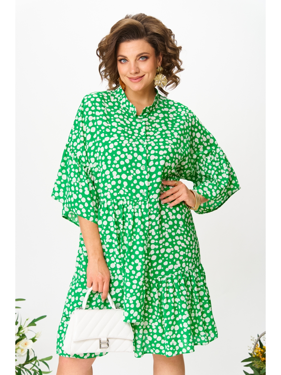 Платье 12351 зеленый 7266₽