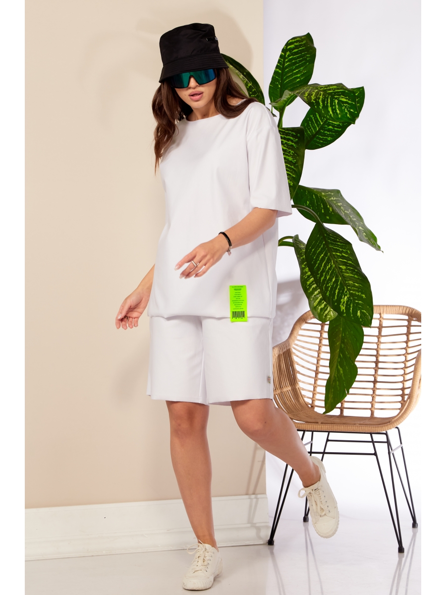 Костюмы с шортами 1220 белый 7101₽