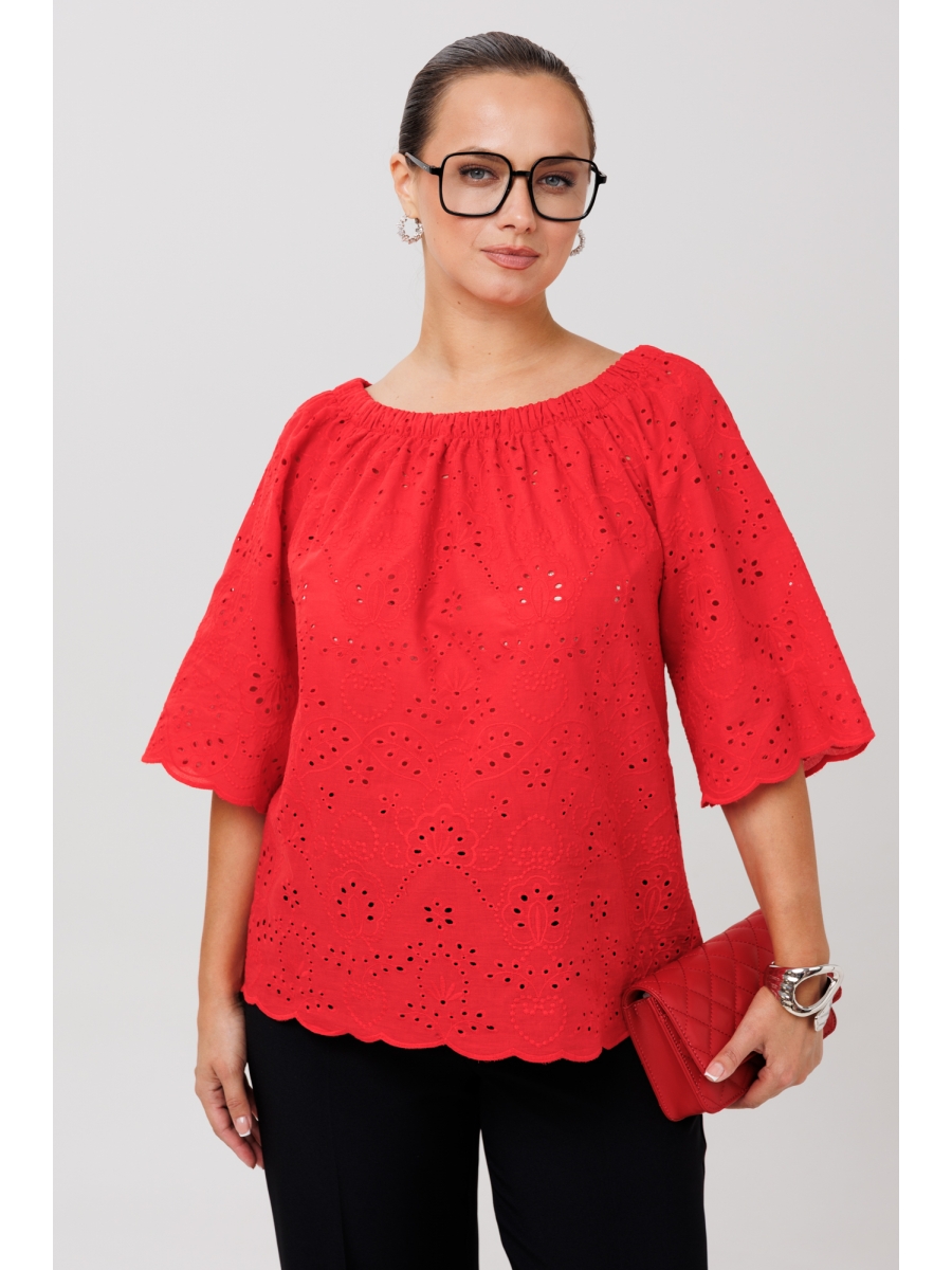Блузка 1131.1 красный