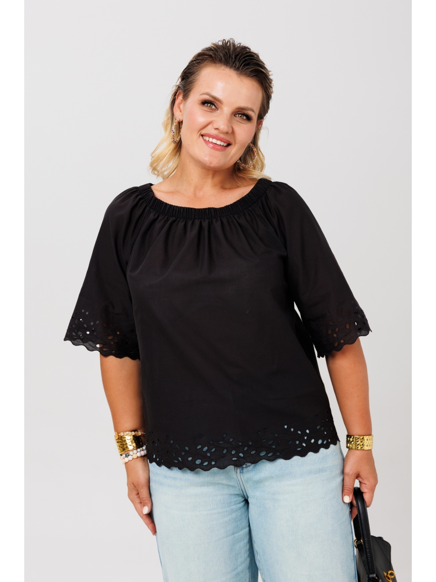 Блузка 11312 черный 6936₽