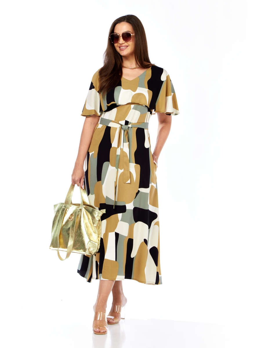 Платье 2511 абстракция