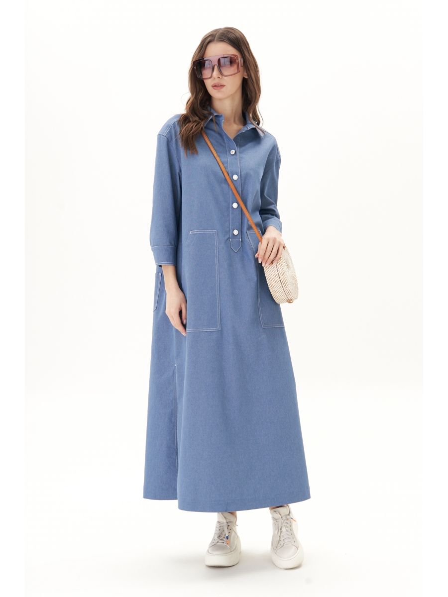 Платье 5096 джинс 8604₽