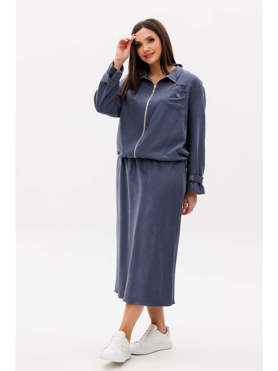 Юбочные костюмы 5079 голубичный 11214₽