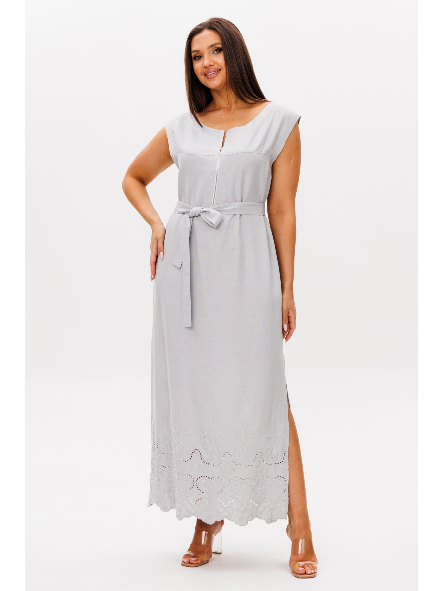 Платье 4834 серый 6839₽