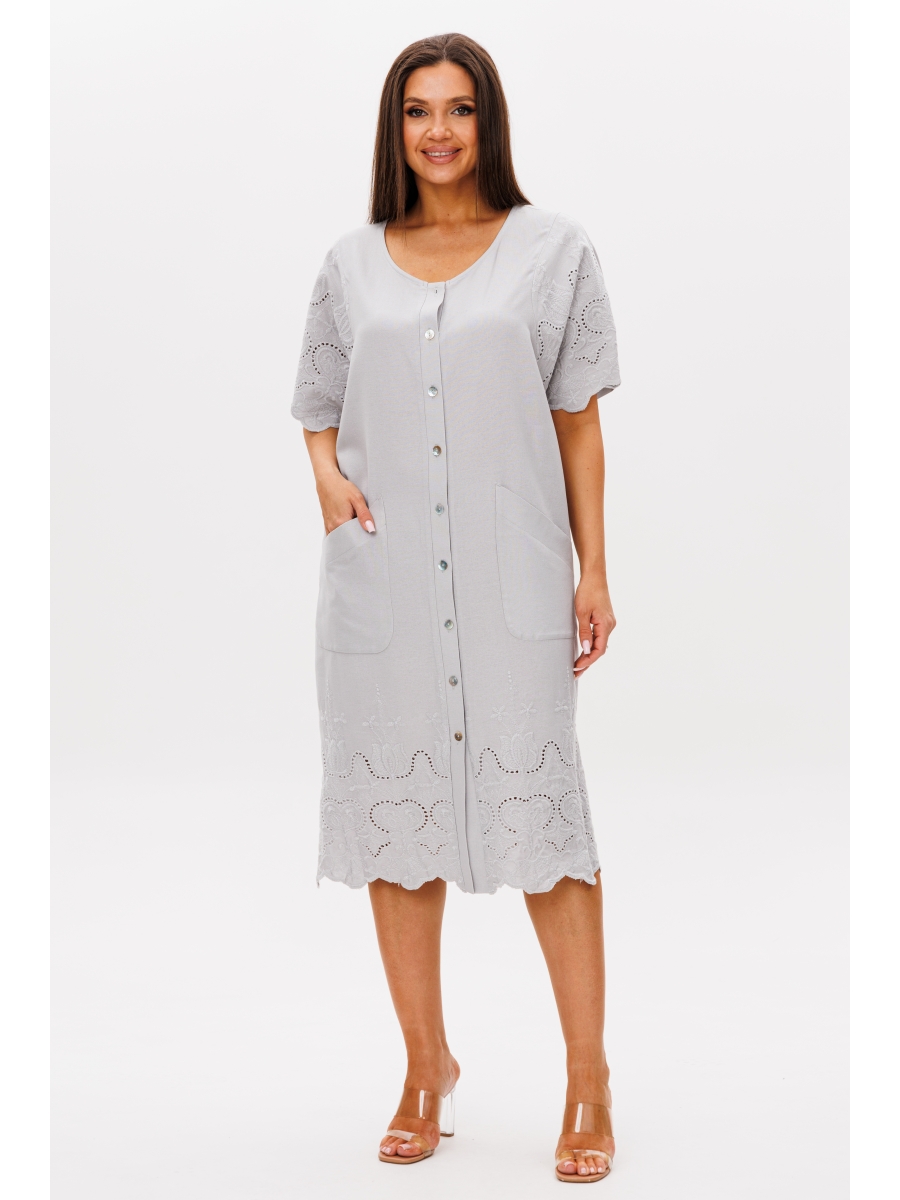 Платье 4831 серый 6839₽
