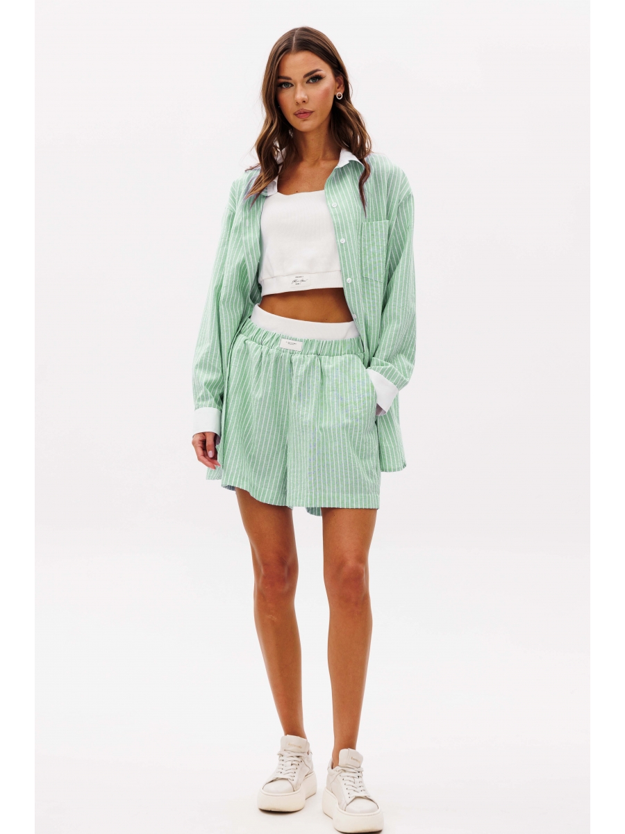 Костюмы с шортами 5090 зеленый 11961₽