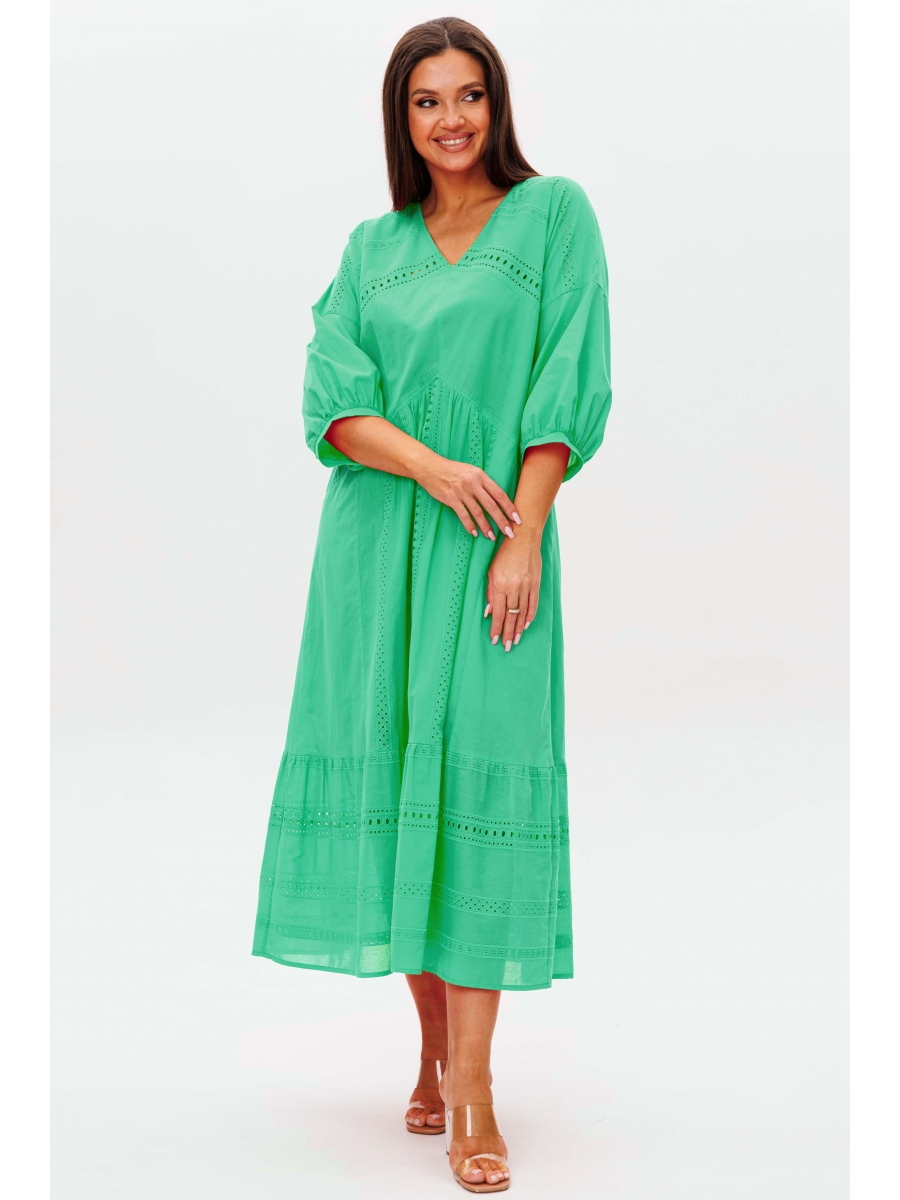 Платье 5115 зеленый 8983₽