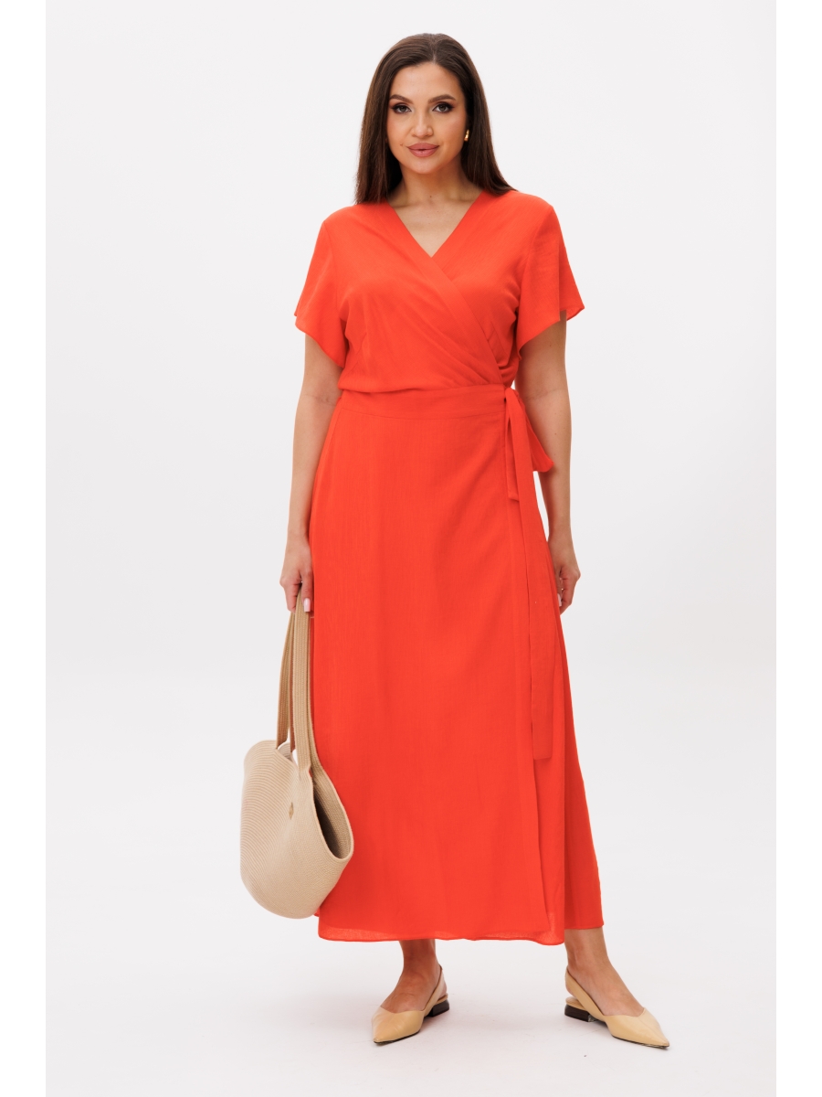 Платье 4799 оранжевый