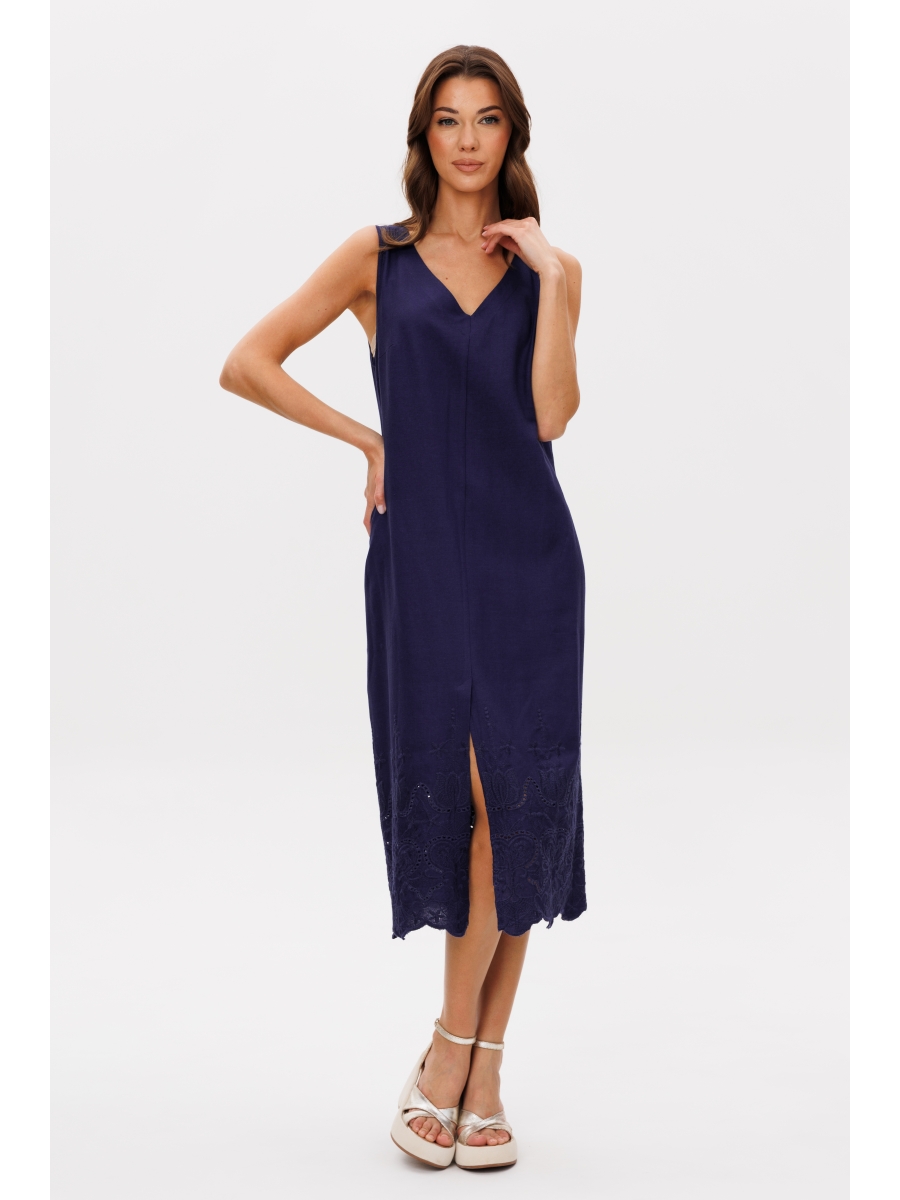 Платье 4850/1 синий