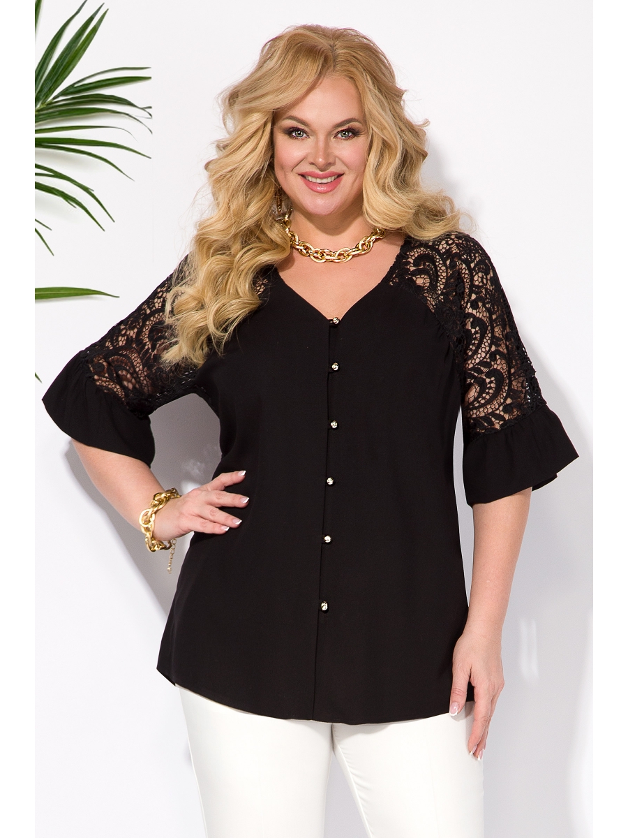 Блузка М1429 черный