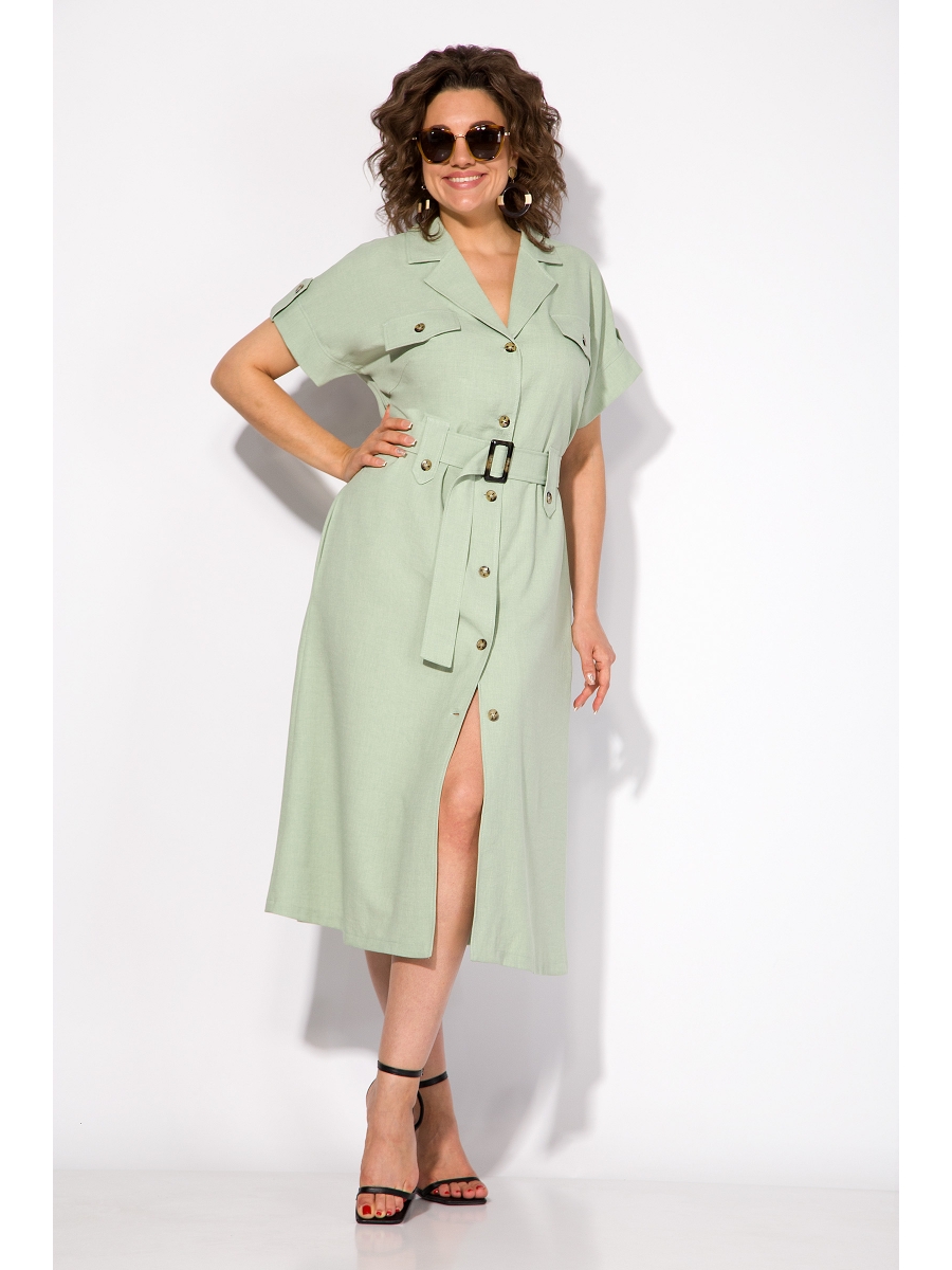 Платье М1456 фисташка 5947₽