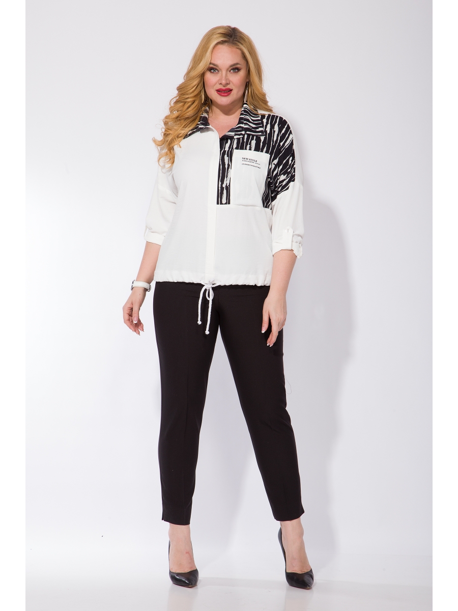 

Брючные костюмы 1066В, Белый;черный, 1066В