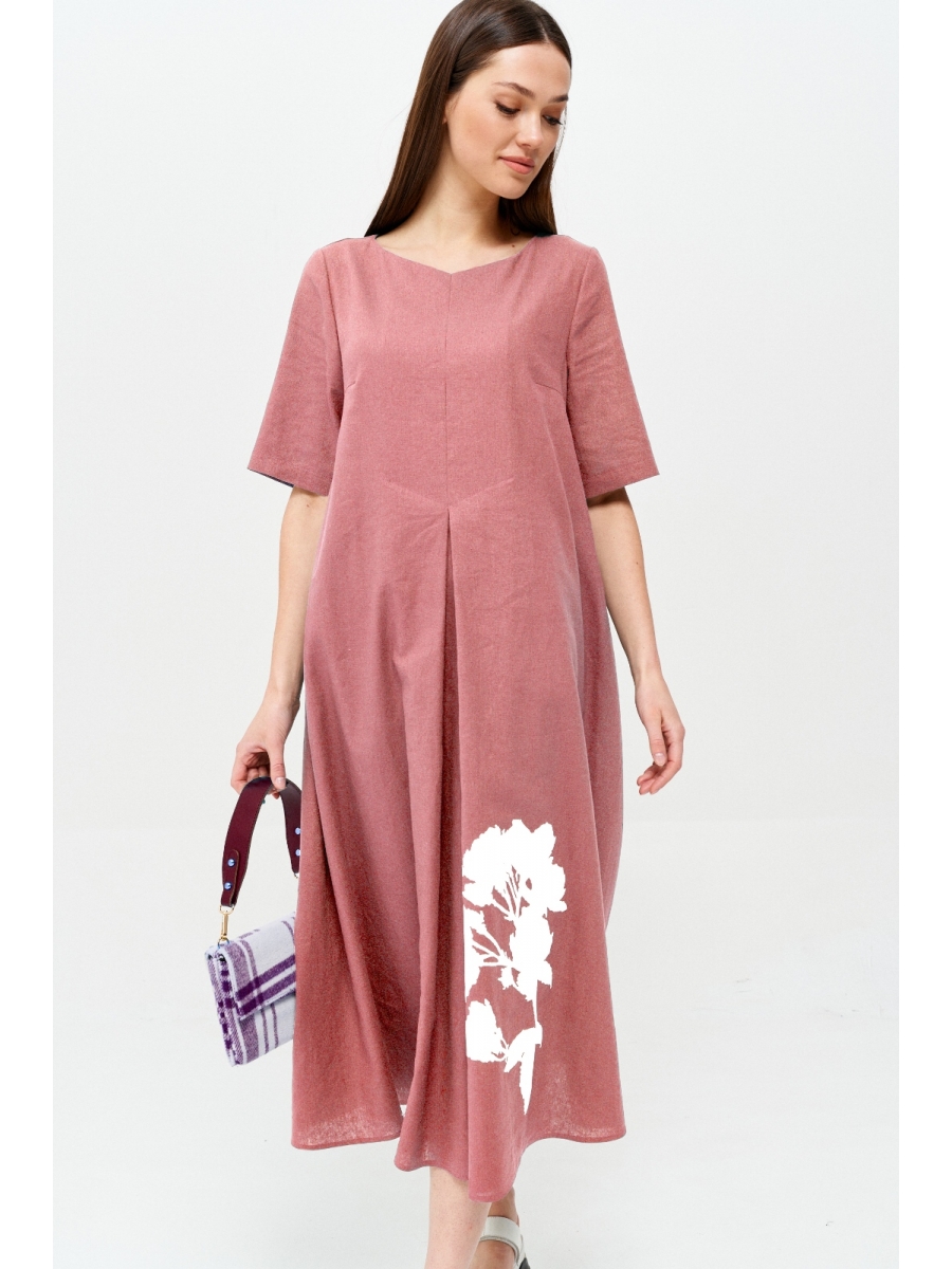 

Платье 2656, Розовый, 2656