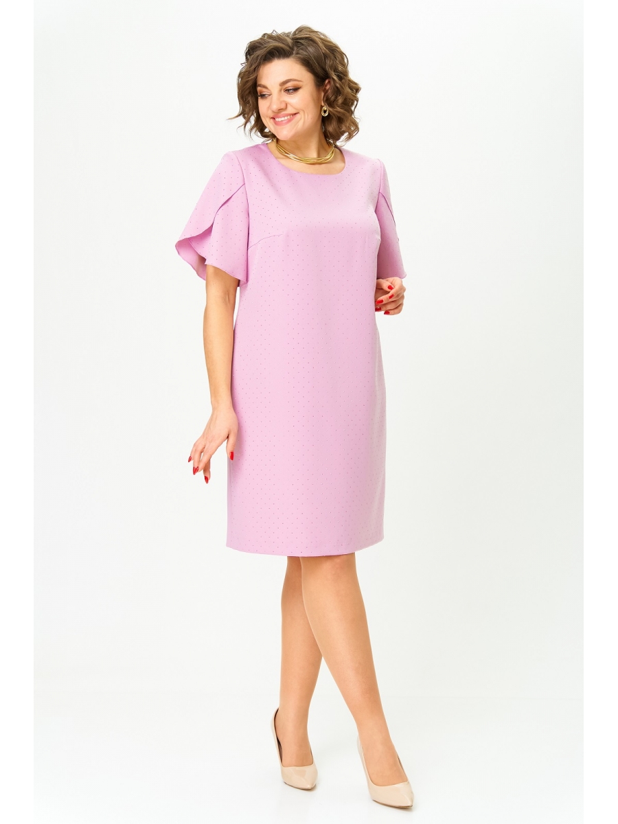 Платье 1269 розовый