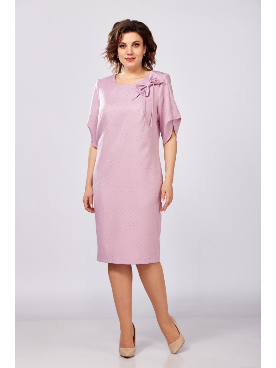 Платье 1272 розовый