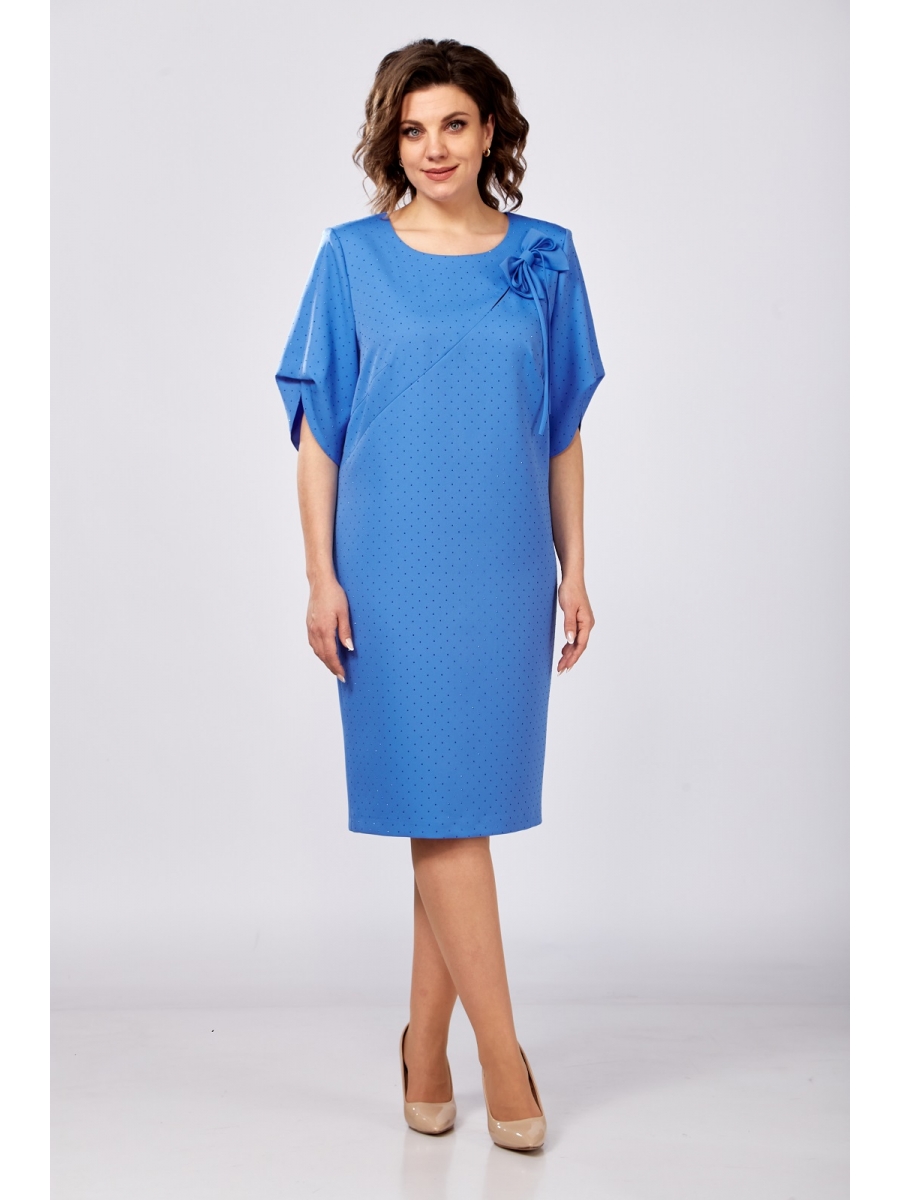 Платье 1272-1 василек