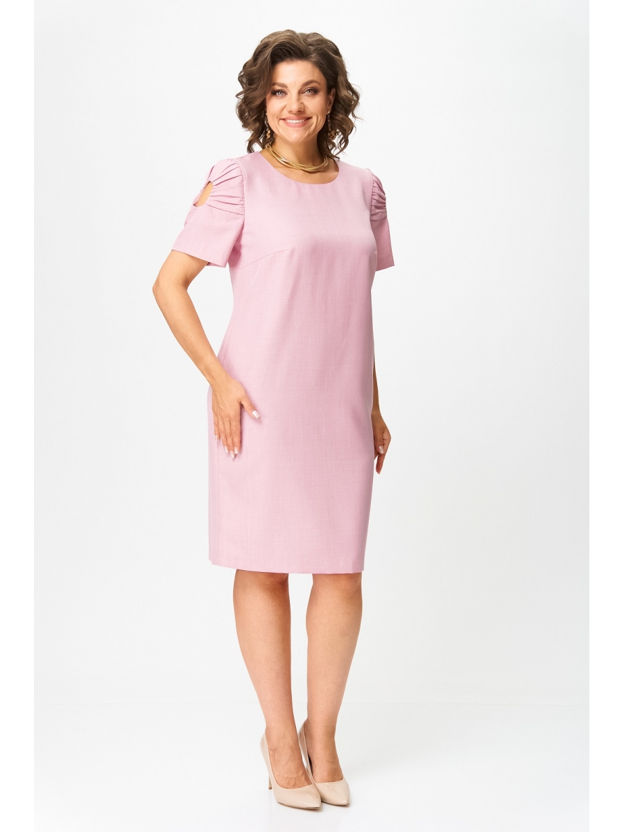 Платье 1284 розовый