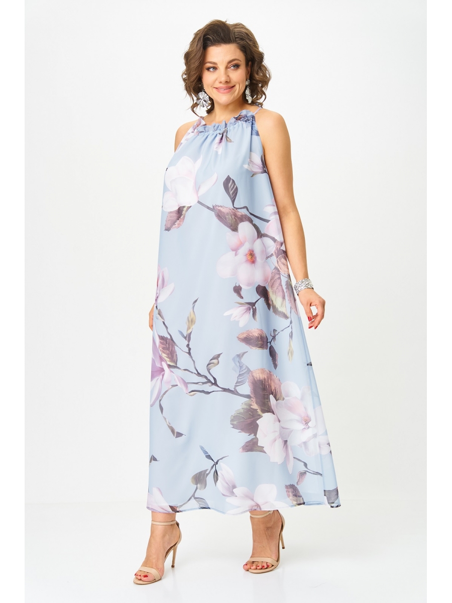 Платье 1294-1 голубой