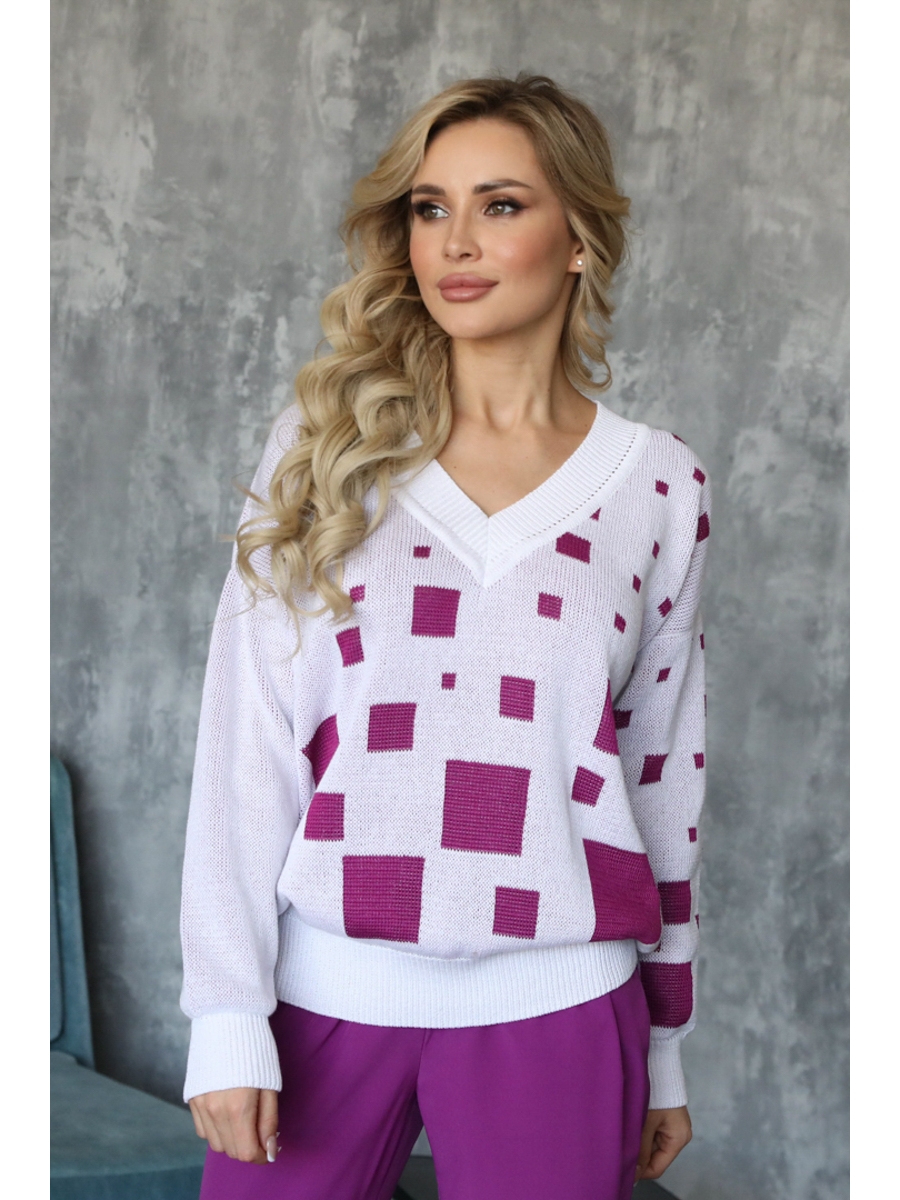 

Кофты, джемперы Джемпер Др5-473/4, Белый, Джемпер Др5-473/4