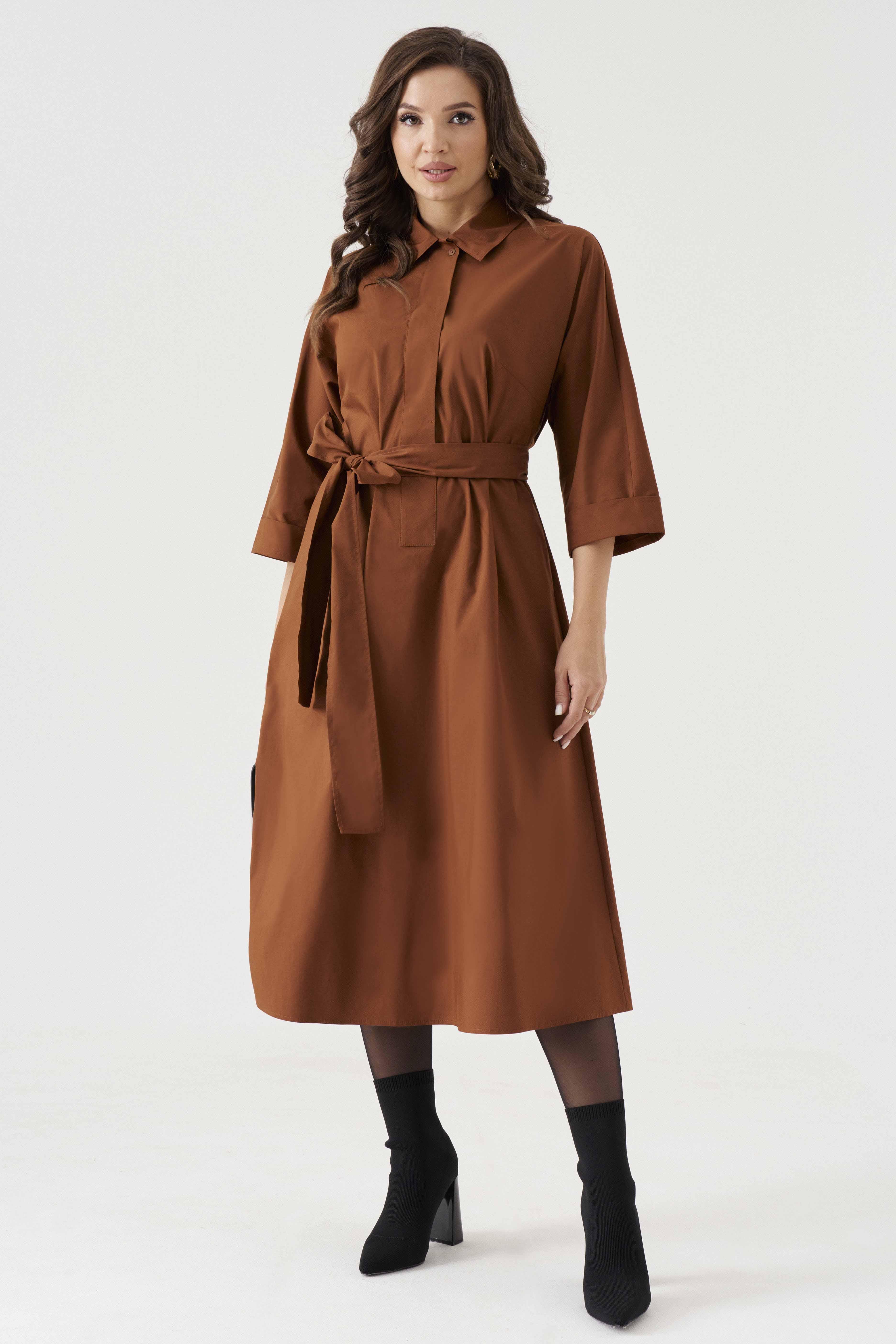 

Платье 192980w, Коричневый, 192980w