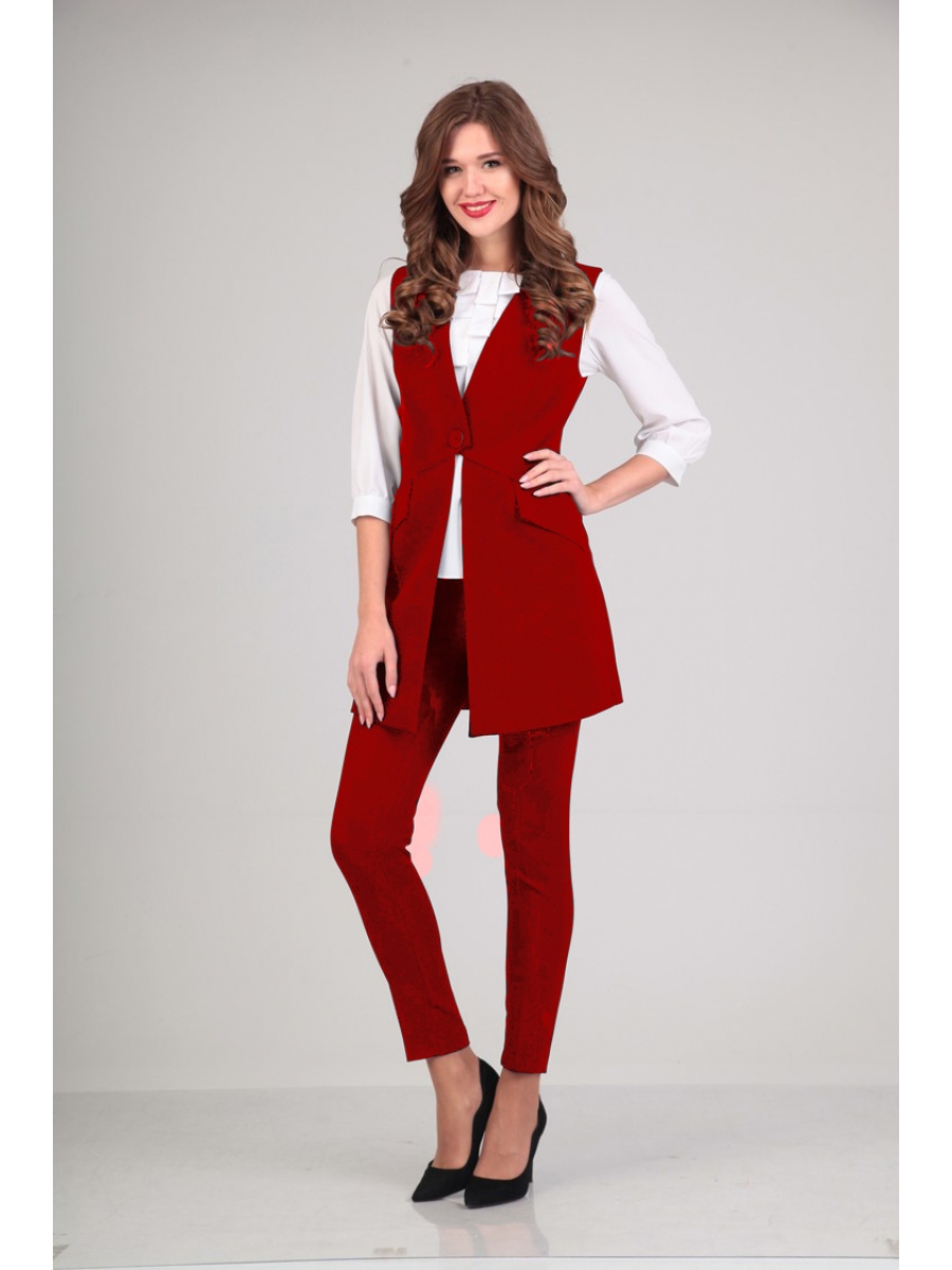 

Брючные костюмы 1076/1, Красный, 1076/1