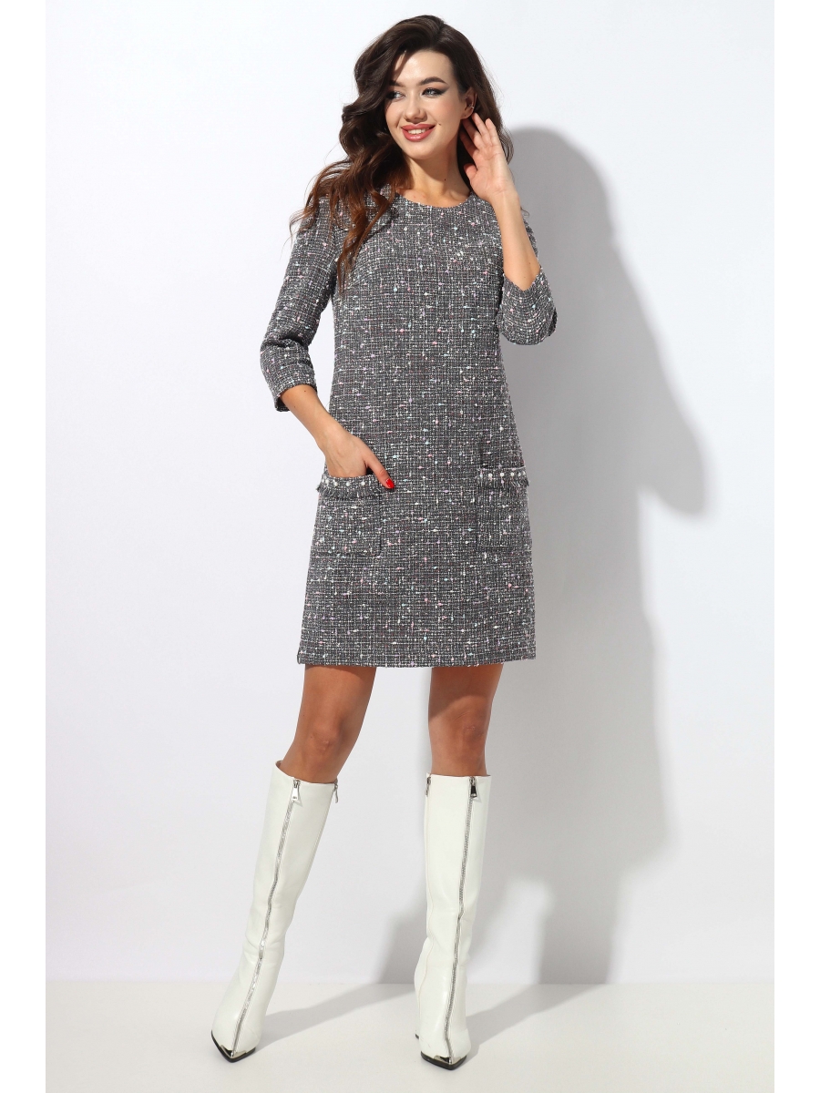 

Платье 1291-2, Серый, 1291-2