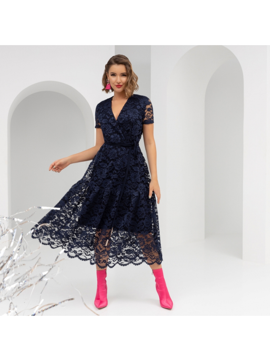 

Платье Роскошь в деталях (яркое настроение, с поясом), Синий, Роскошь в деталях (яркое настроение, с поясом)