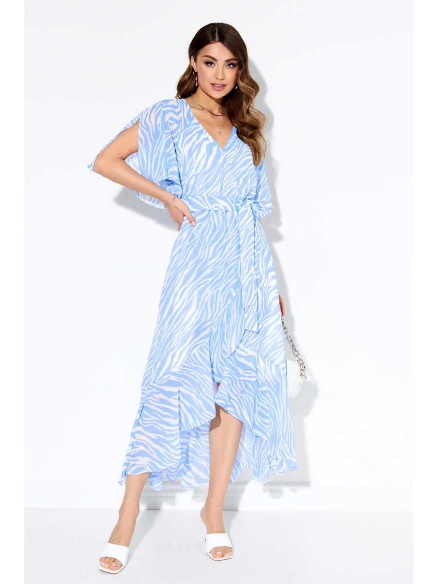 

Платье 3941, Белый;голубой, 3941