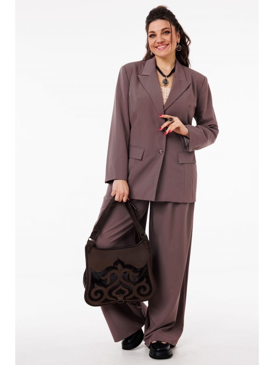 Брючные костюмы 1217 цвет горячего шоколада 10176₽