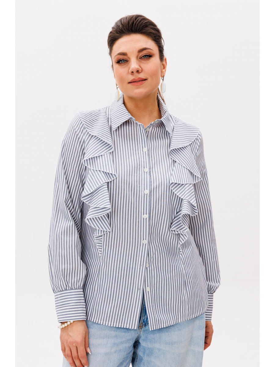 Блузка 1532 вертикаль волн 4831₽