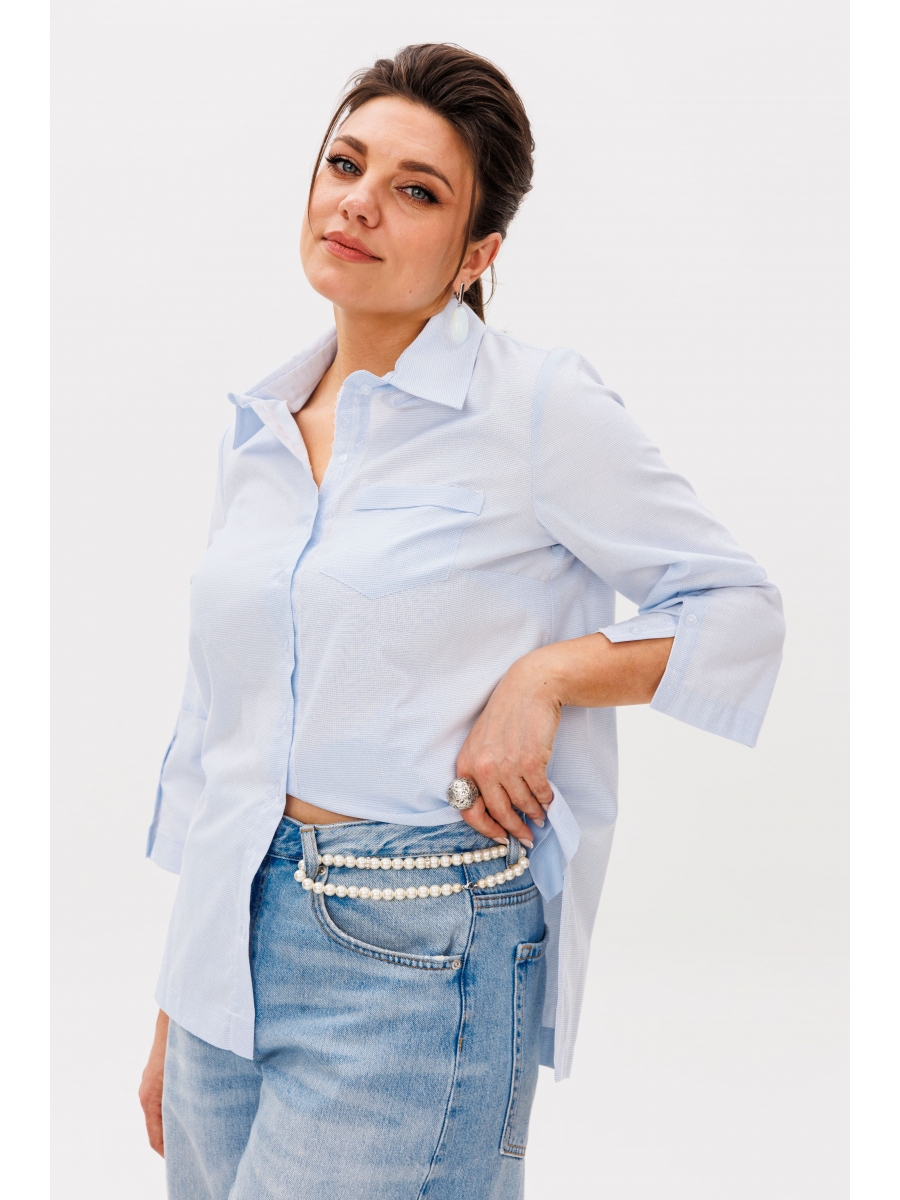 Блузка 1556 офис сирен 4346₽