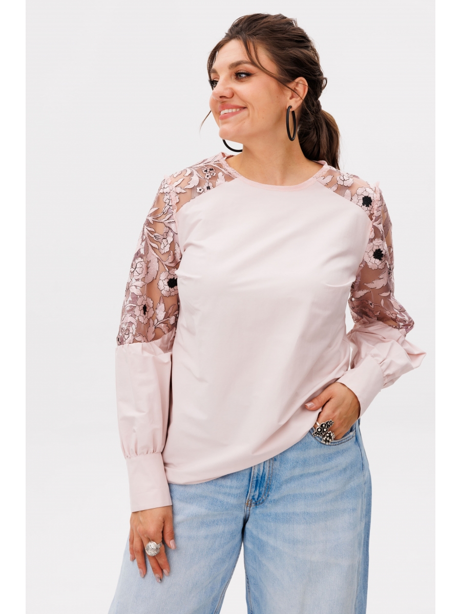 Блузка 16851 трепет роз 4831₽