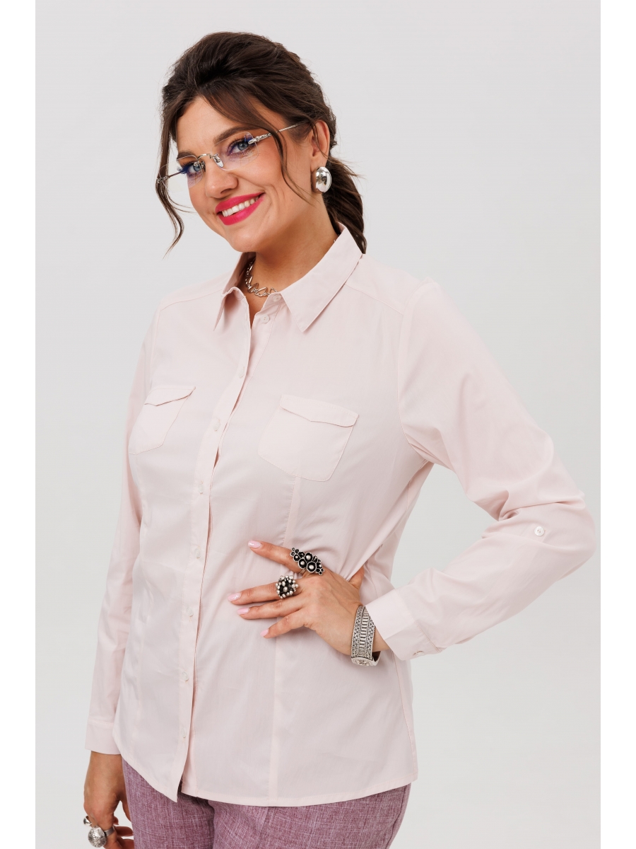 Блузка 1680 клубничная пастила 3541₽