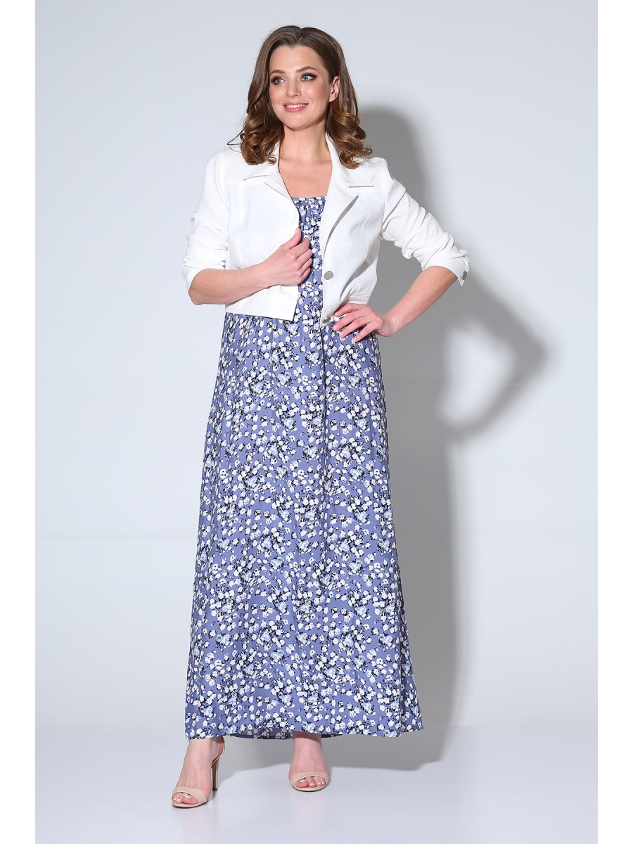 

Плательные костюмы 589, Мультиколор;синий, 589