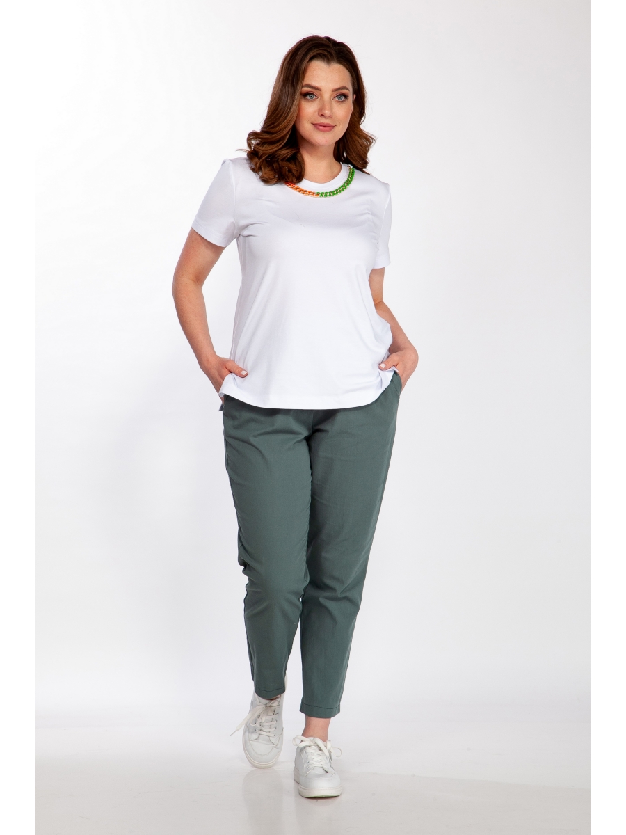 

Брючные костюмы 2171, Зеленый;мультиколор, 2171