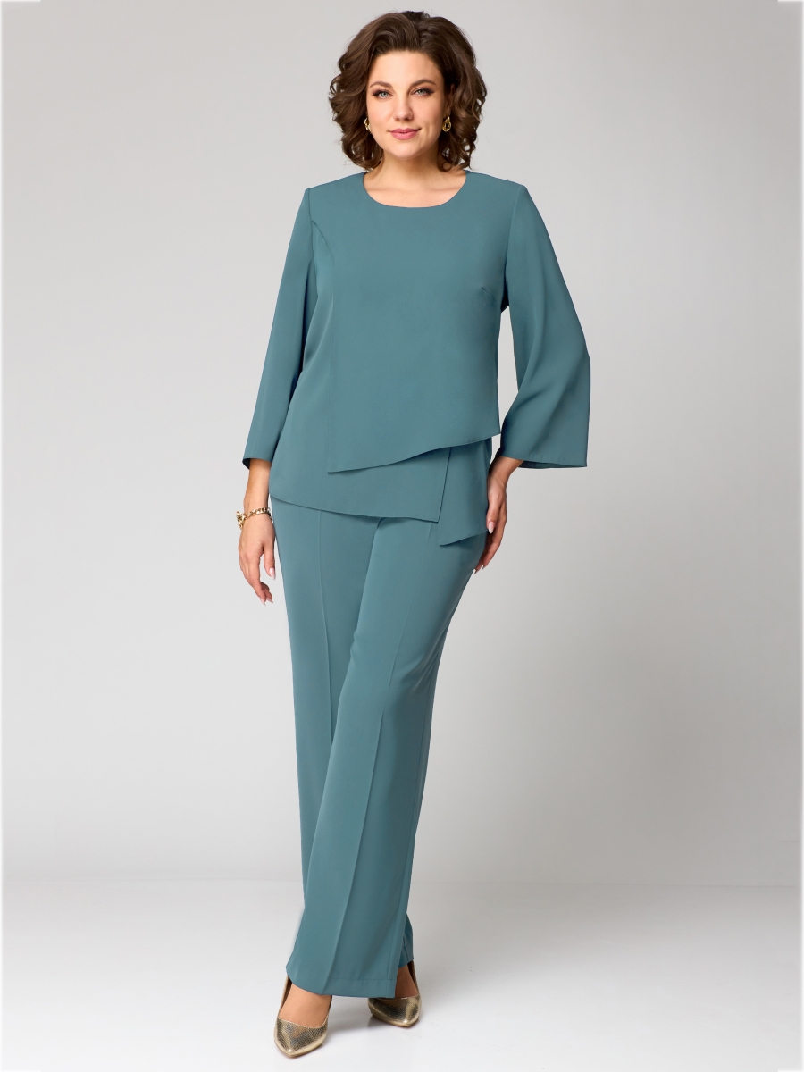 Брючные костюмы 1236-1 дымчато-серый